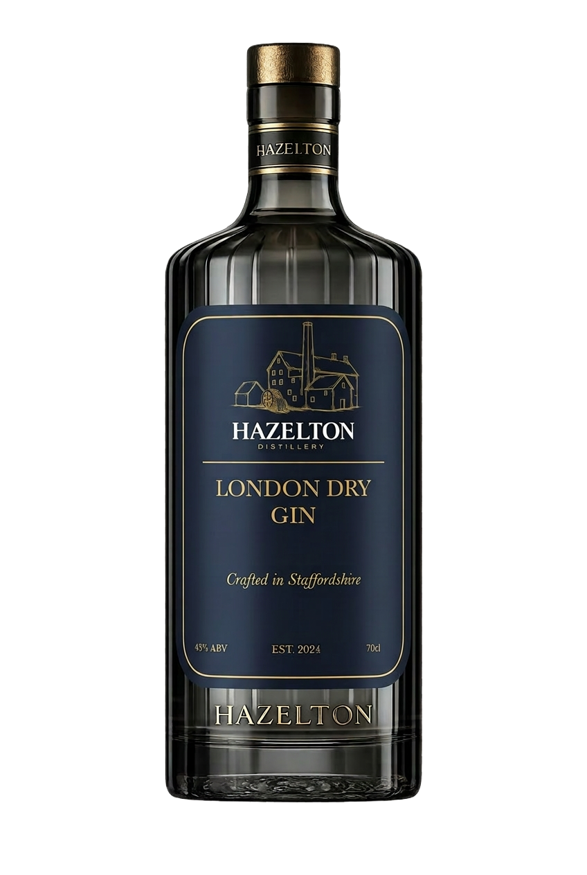 Hazelton London Dry Gin bottle